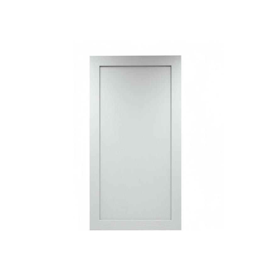 Chilcomb Grain Dove Grey 750mm x 720mm Tall Larder Door Shown Closed as part of a Full Larder Unit or Fridge Freezer Tower