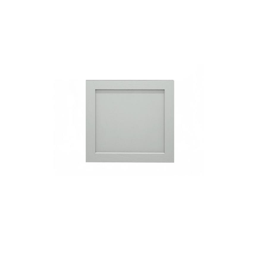 Chilcomb Grain Dove Grey 750mm x 1400mm Tall Larder Door Shown Closed as part of a Full Larder Unit or Fridge Freezer Tower