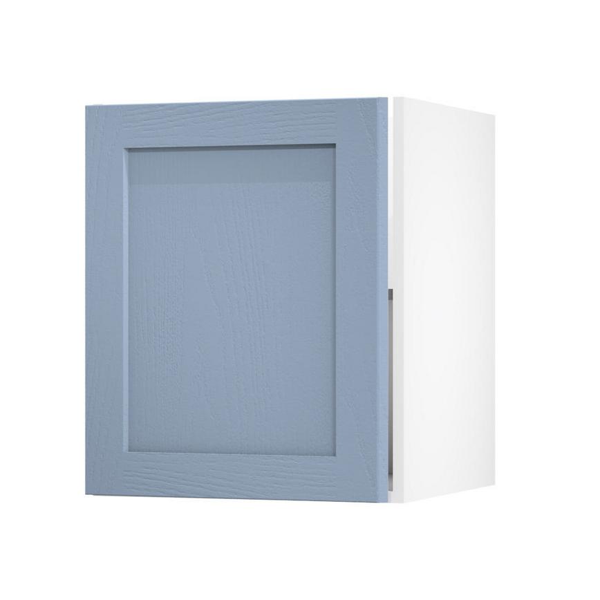 Chilcomb Dusk Blue 600 Full Height Door Open