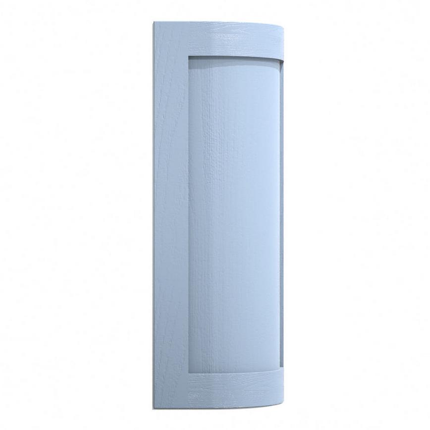 Chilcomb Dusk Blue Tall Curved Door