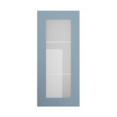 Chilcomb Dusk Blue 400 Tall Glass Door Cut Out