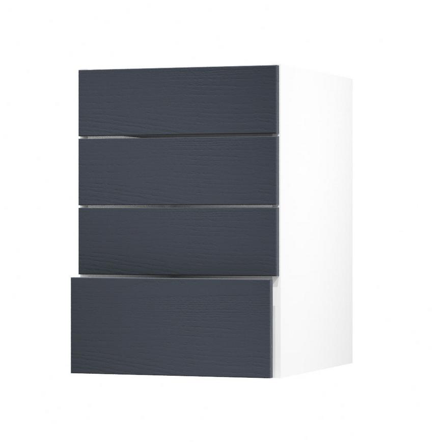 Chilcomb Navy 500 Deep Drawer Door Open