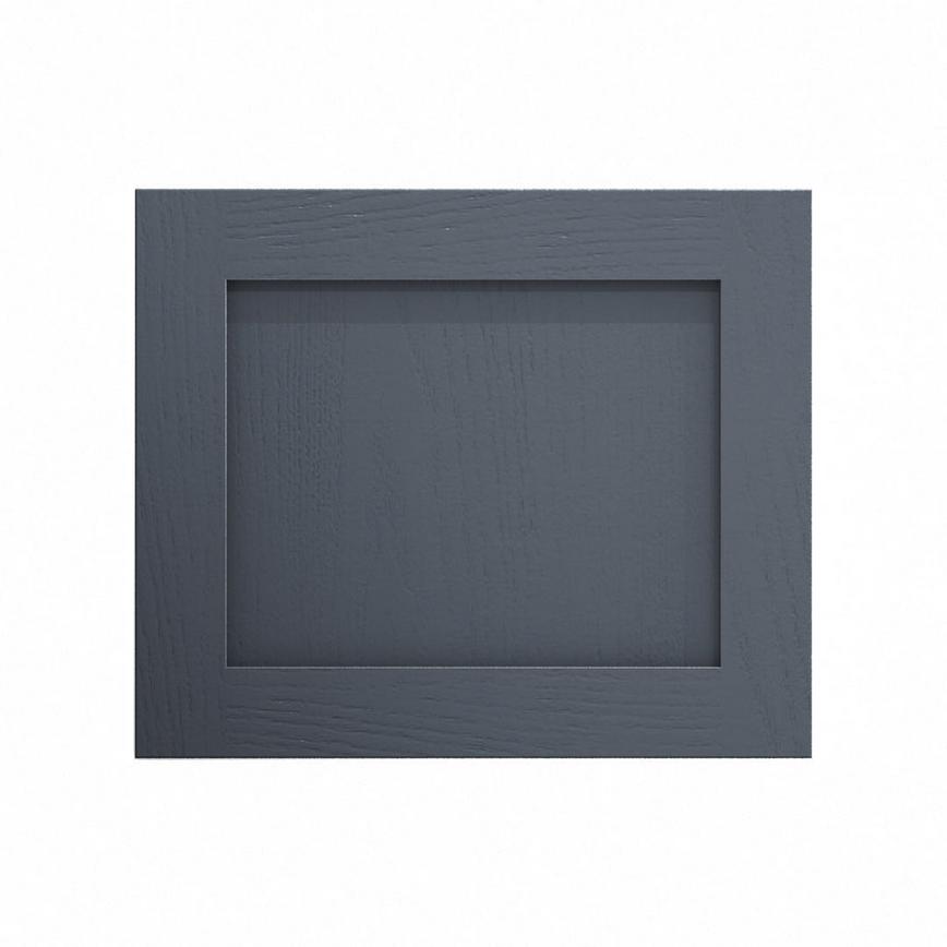 Chilcomb Navy 600 Tall Integrated Microwave Topbox Door