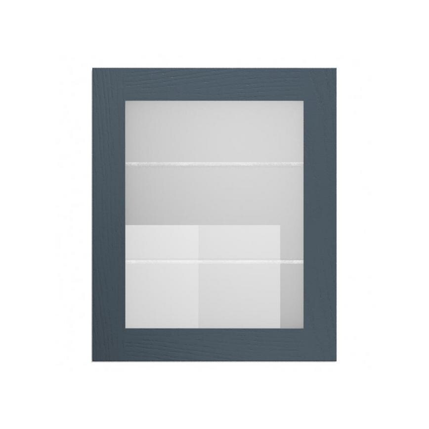 Chilcomb Navy 600 Full Height Glass Door Cut Out