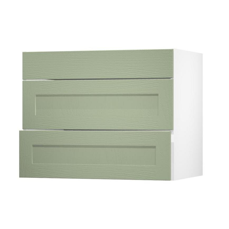 Chilcomb Reed Green 900 Pan Drawer Door Open