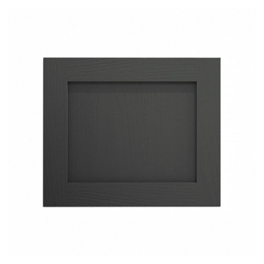 Chilcomb Charcoal 600 Tall Integrated Microwave Topbox Door