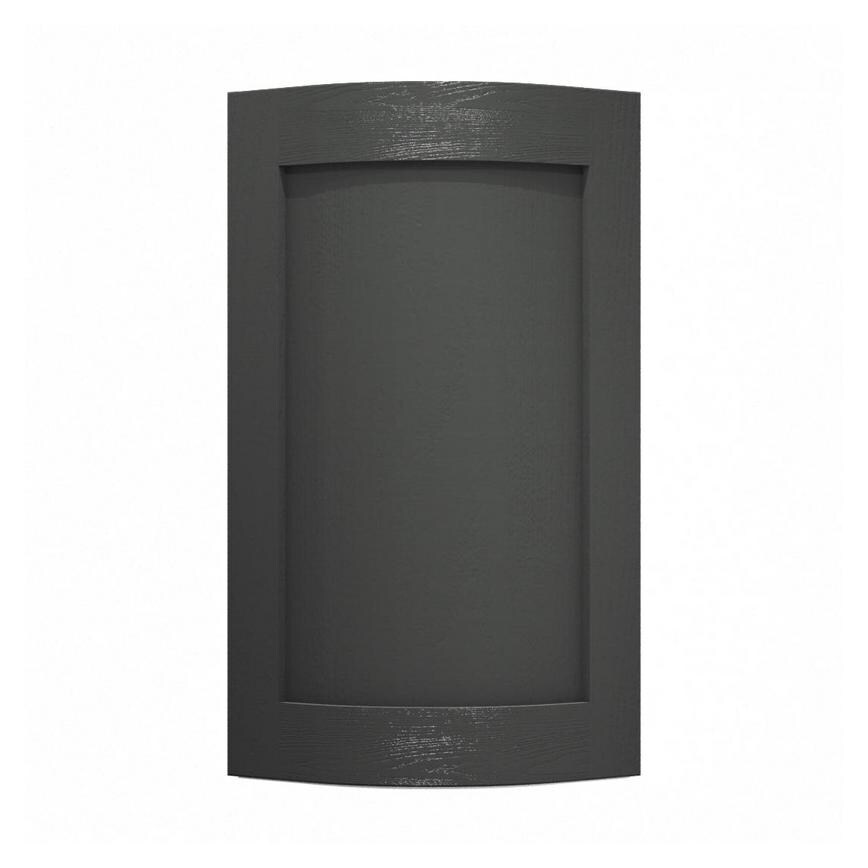 Chilcomb Charcoal Curved Base Wall Door