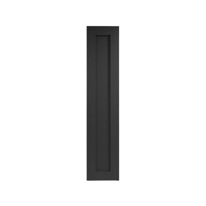 Chilcomb Charcoal 300 Tall Larder Door Cut Out