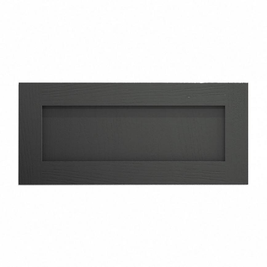 Chilcomb Charcoal 800 Half Height / Pan Drawer Door