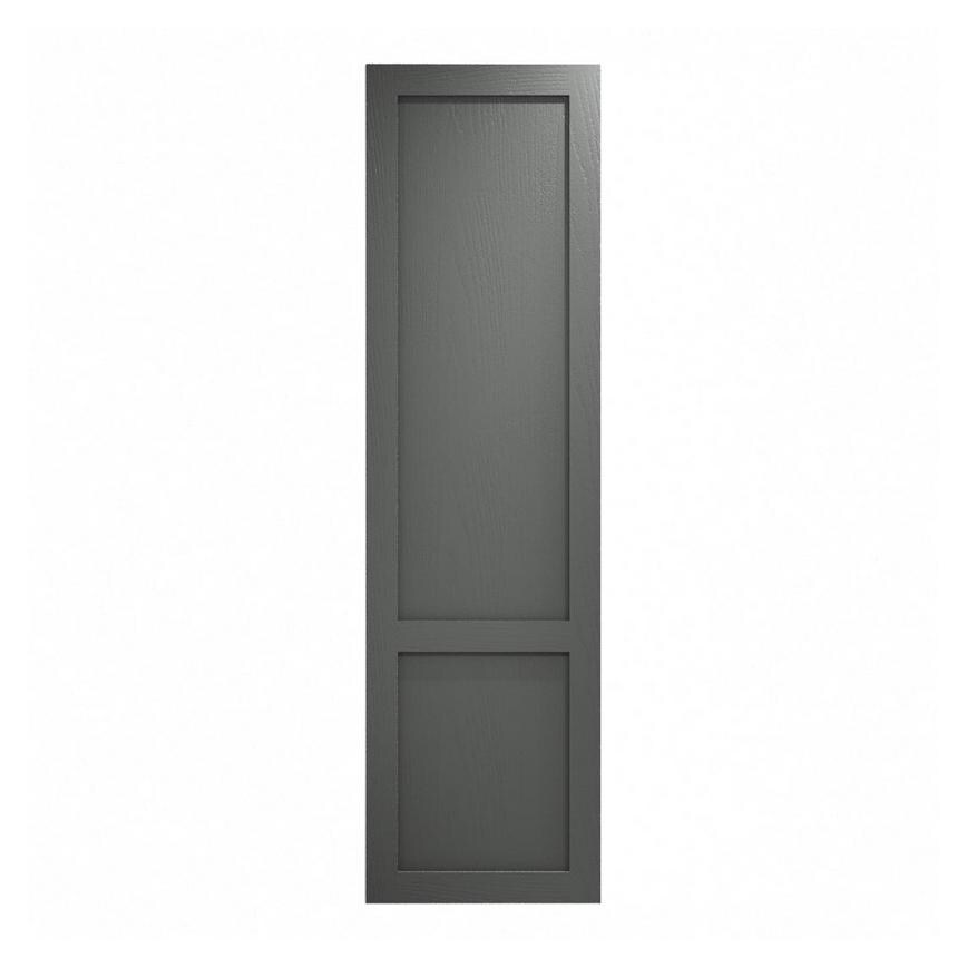 Chilcomb Charcoal 600 Tall  Larder Door Cut Out