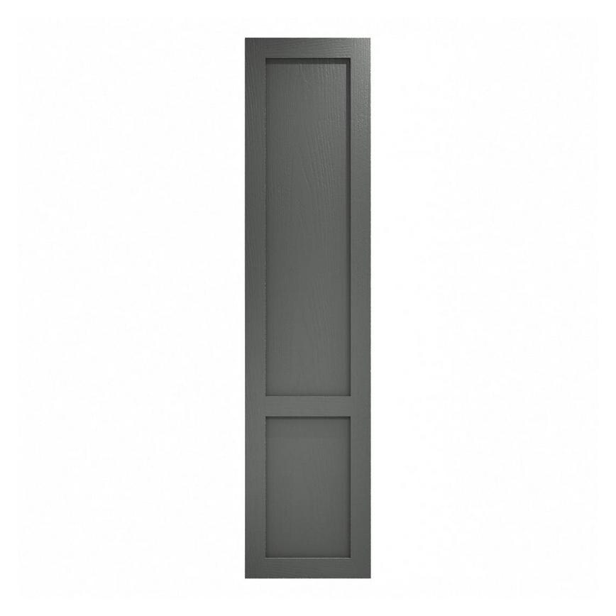 Chilcomb Charcoal 500 Tall  Larder Door Cut Out