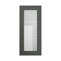 Chilcomb Charcoal 400 Tall Glass Door Cut Out