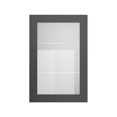 Chilcomb Charcoal 600 Tall Glass Door Cut Out