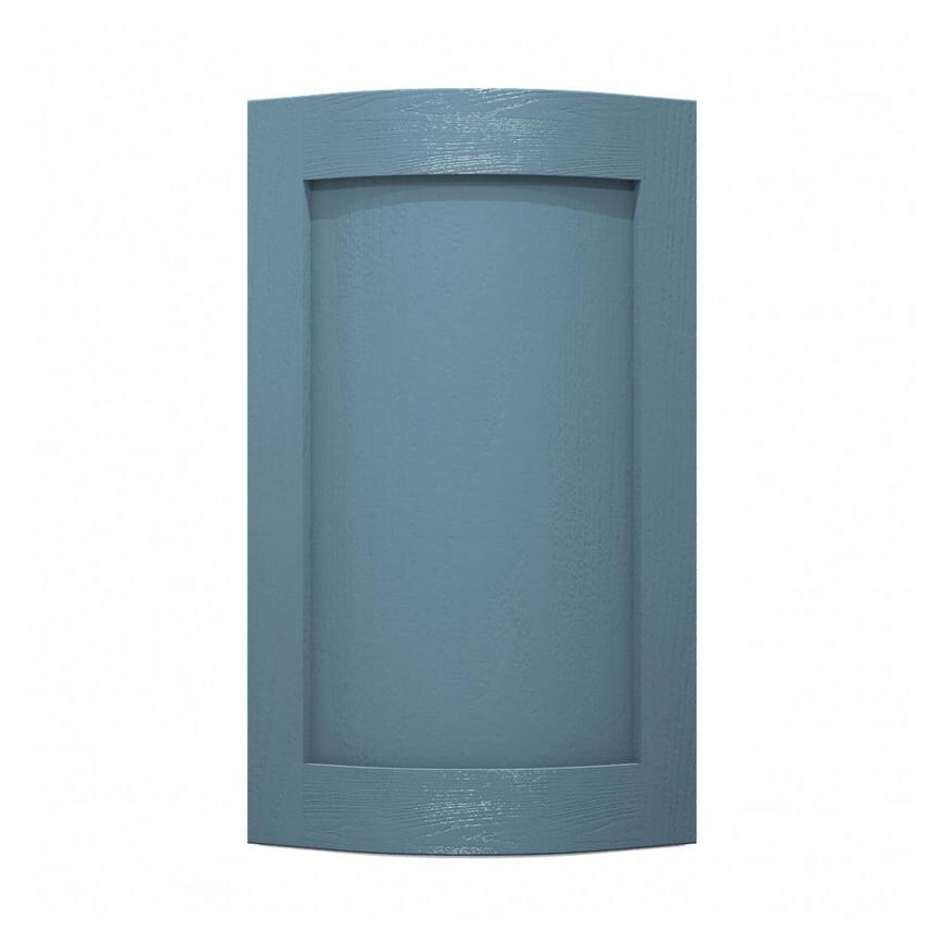 Chilcomb Marine Blue Curved Base Wall Door