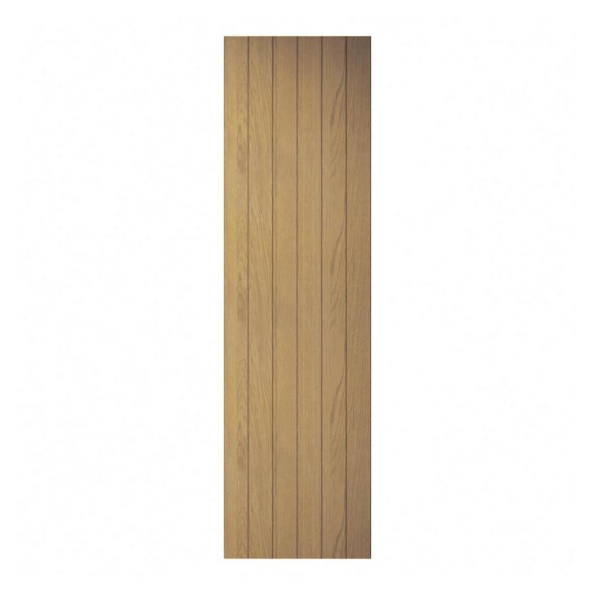 Timber Oak Tongue and Groove Tower Décor End
