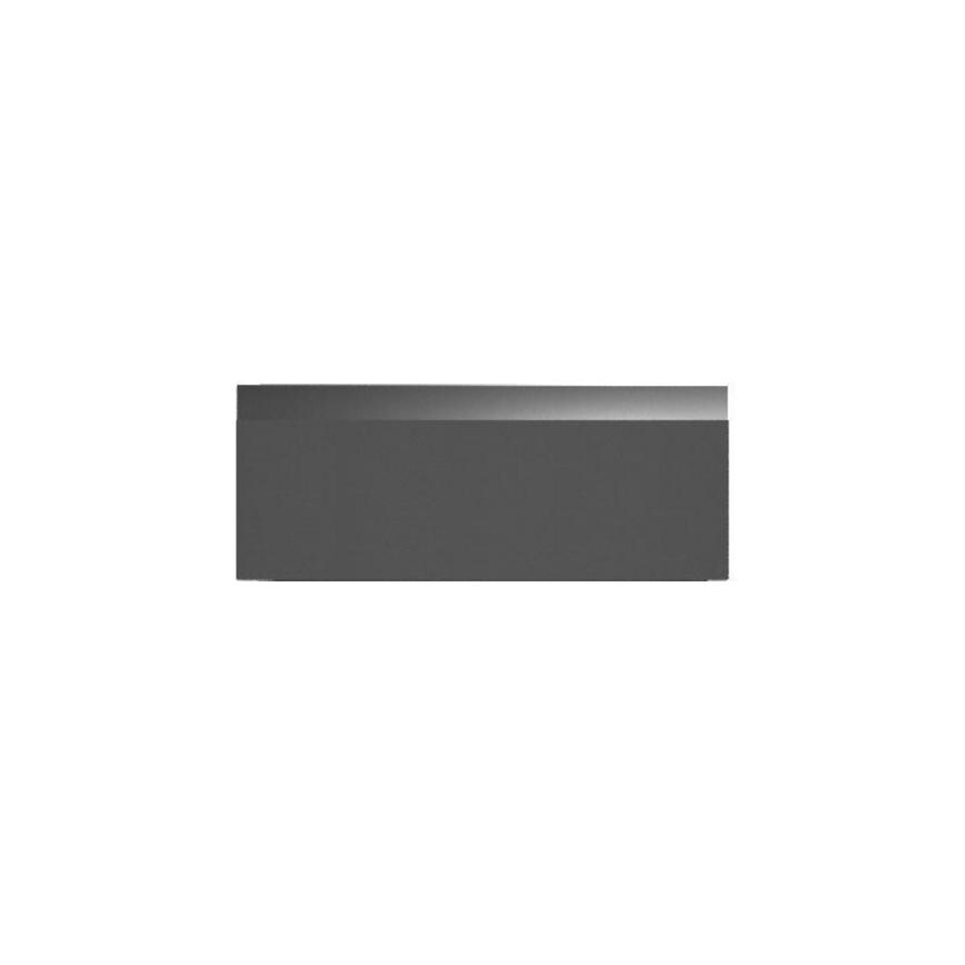 Clerkenwell Super Matt Charcoal 400 Drawer Door Cut Out
