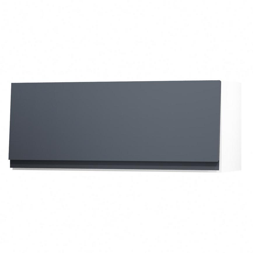 Clerkenwell Super Matt Navy 900 Half Height Door Open