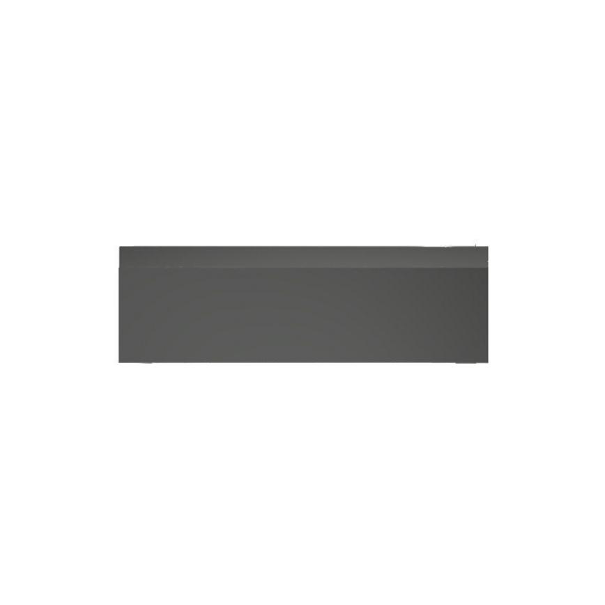 Clerkenwell Gloss Charcoal 500 Drawer Door Cut Out