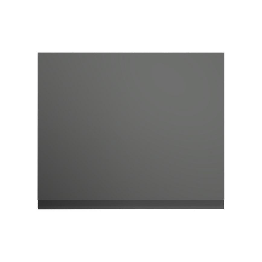 Clerkenwell Gloss Charcoal 600 Tall Integrated Microwave Topbox Door
