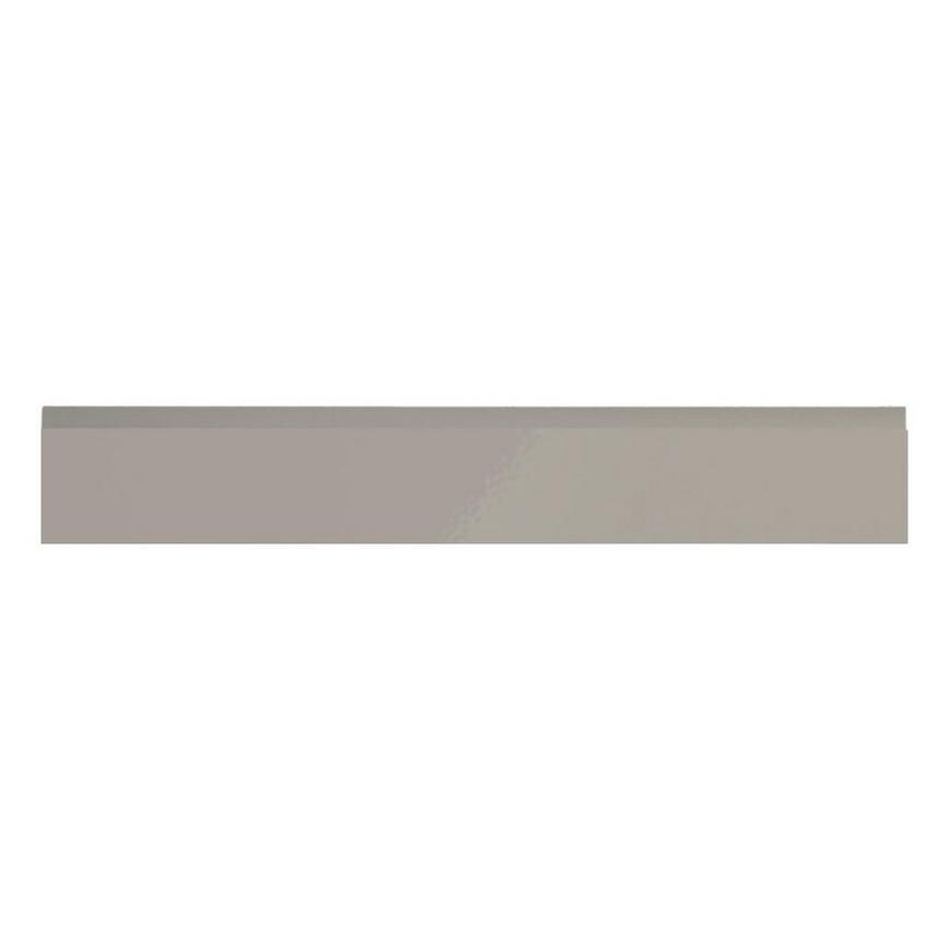 Clerkenwell Gloss Sand Grey 1000mm x 160mm Drawer Shown Closed from the Front as Part of a Drawer Unit