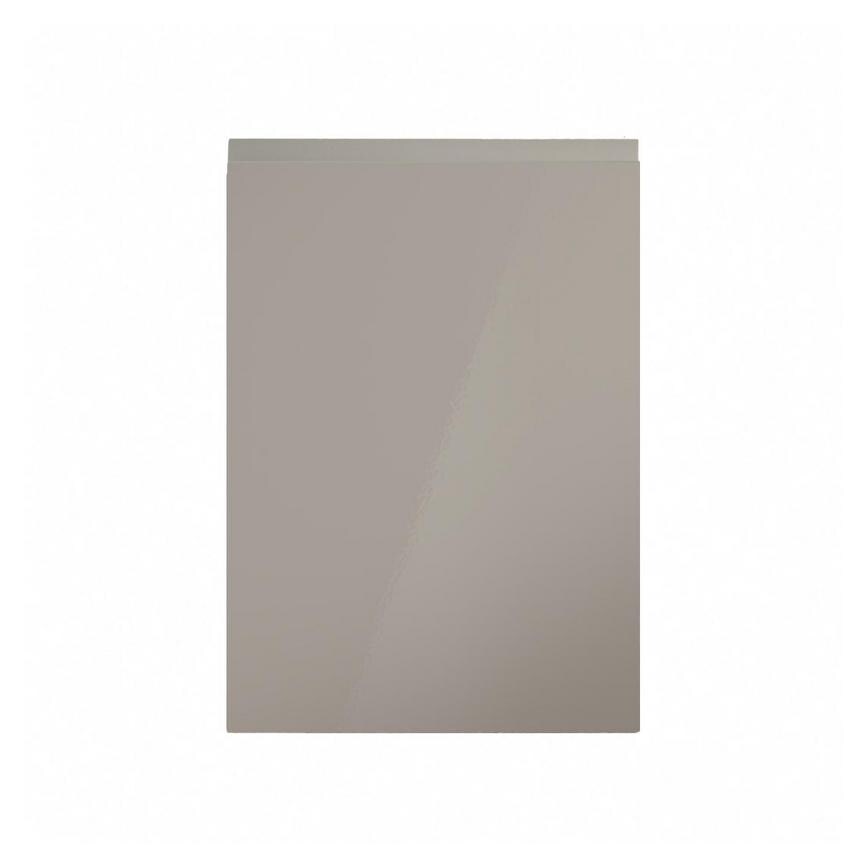 Clerkenwell Gloss Sand Grey 500mm x 720mm Full Height Door Shown Closed from the Front