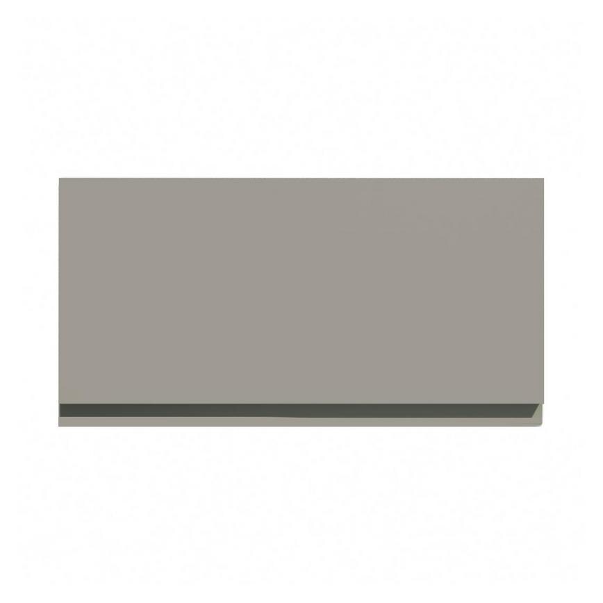 Clerkenwell Super Matt Sand Grey 2310mm x 595mm x 16mm End Panel Cut Out Front