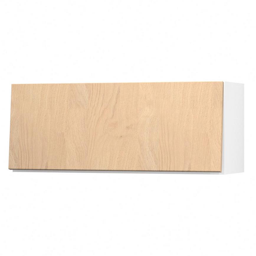 Greenwich Natural Oak 900 Half Height Door Open