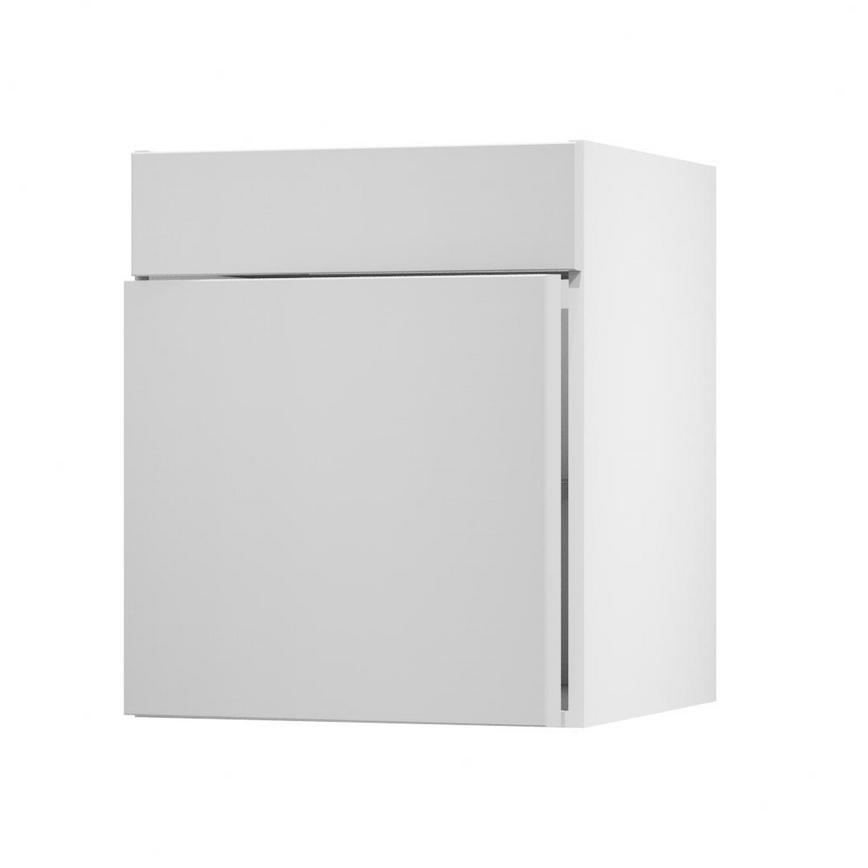 Greenwich Gloss Dove Grey 600 Standard Door Open