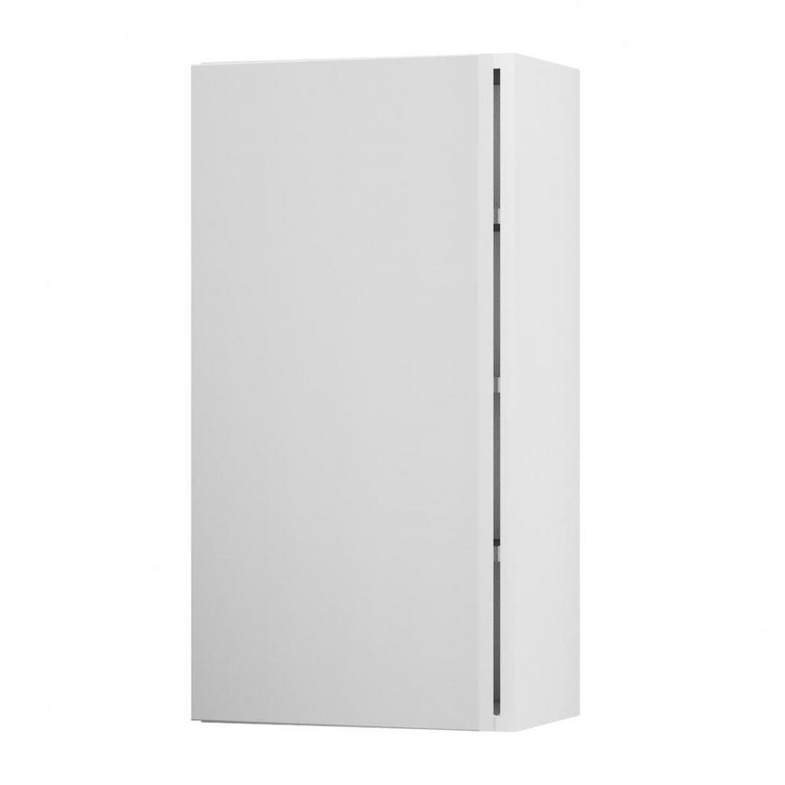Greenwich Gloss Dove Grey 450 Tall Door Open