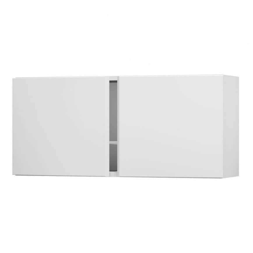 Greenwich White Smooth 500 Tall Bridge Unit Door Open