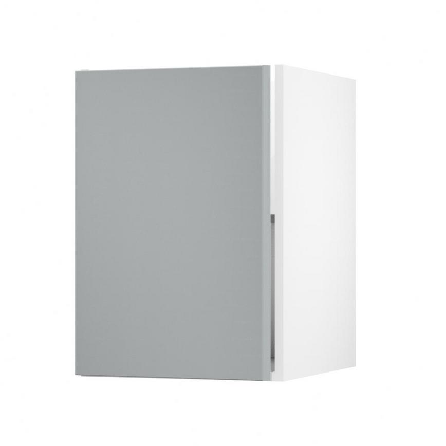 Greenwich Slate Grey 500 Full Height Door Open