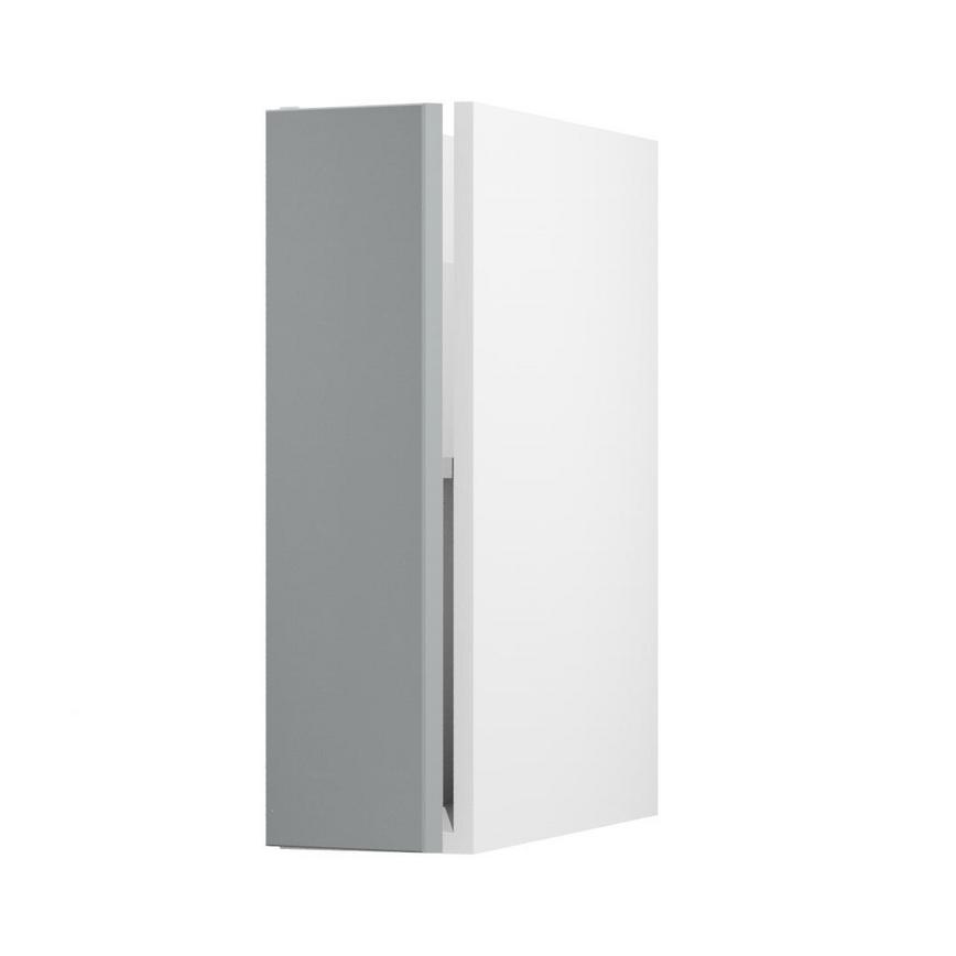 Greenwich Slate Grey 200 Pull Out Door Open