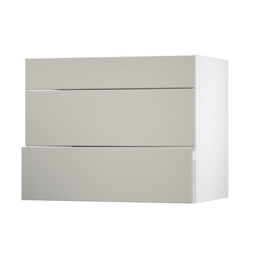 Greenwich Sandstone 900 Pan Drawer Door Open