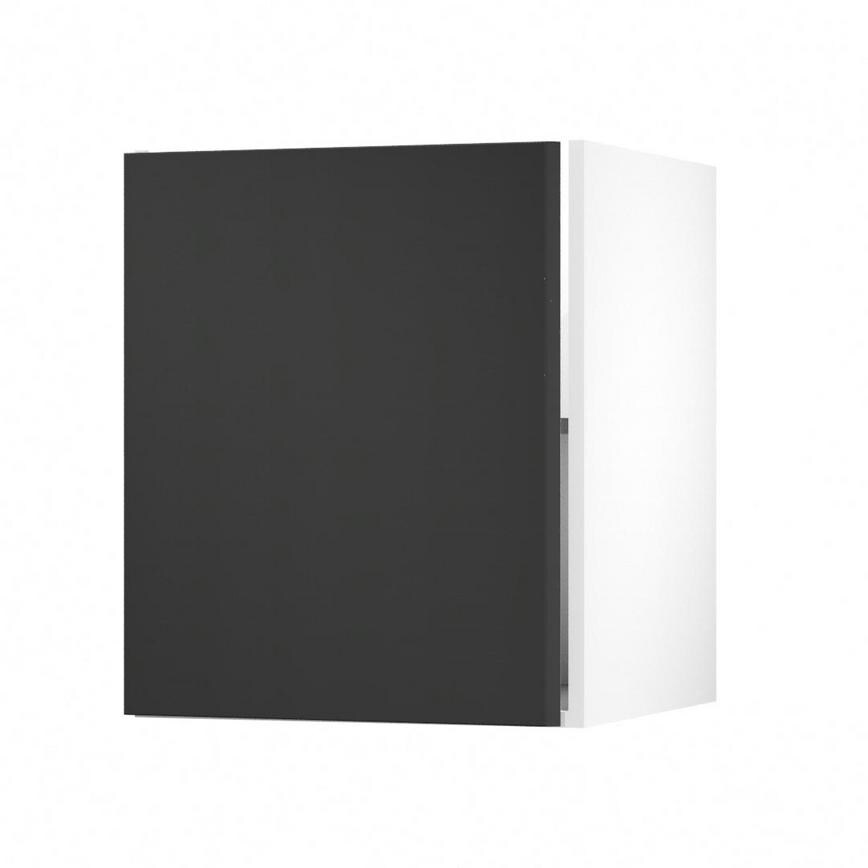 Greenwich Dove Grey 600 Full Height Door Open