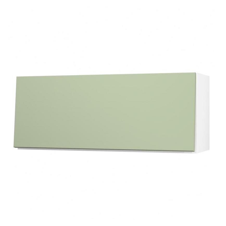 Greenwich Reed Green 900 Half Height Door Open