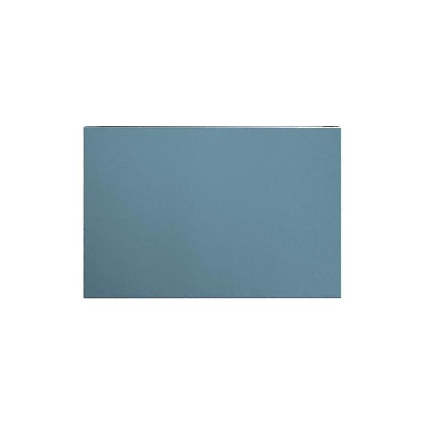 Greenwich Marine Blue 600mm x 394mm Pan Drawer Shown Closed from the Front as a Single Drawer