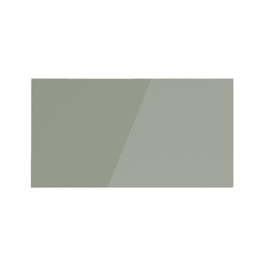 Greenwich Gloss Reed Green 326mm x 600mm Full Height Microwave Top Box Kitchen Door