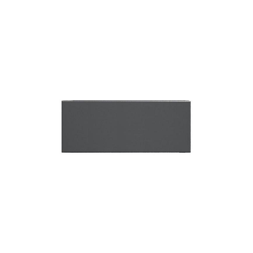 Hockley Super Matt Charcoal 400 Drawer Door Cut Out