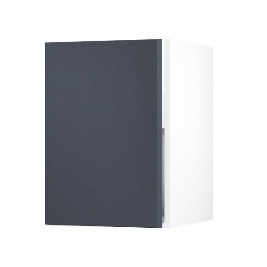 Hockley Super Matt Navy 500 Full Height Door Open