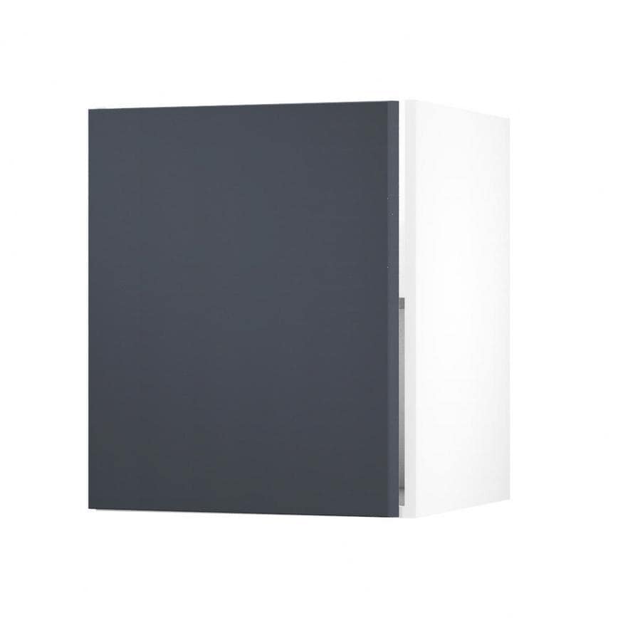 Hockley Super Matt Navy 600 Full Height Door Open