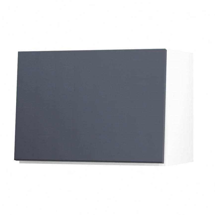 Hockley Super Matt Navy 500 Half Height Door Open