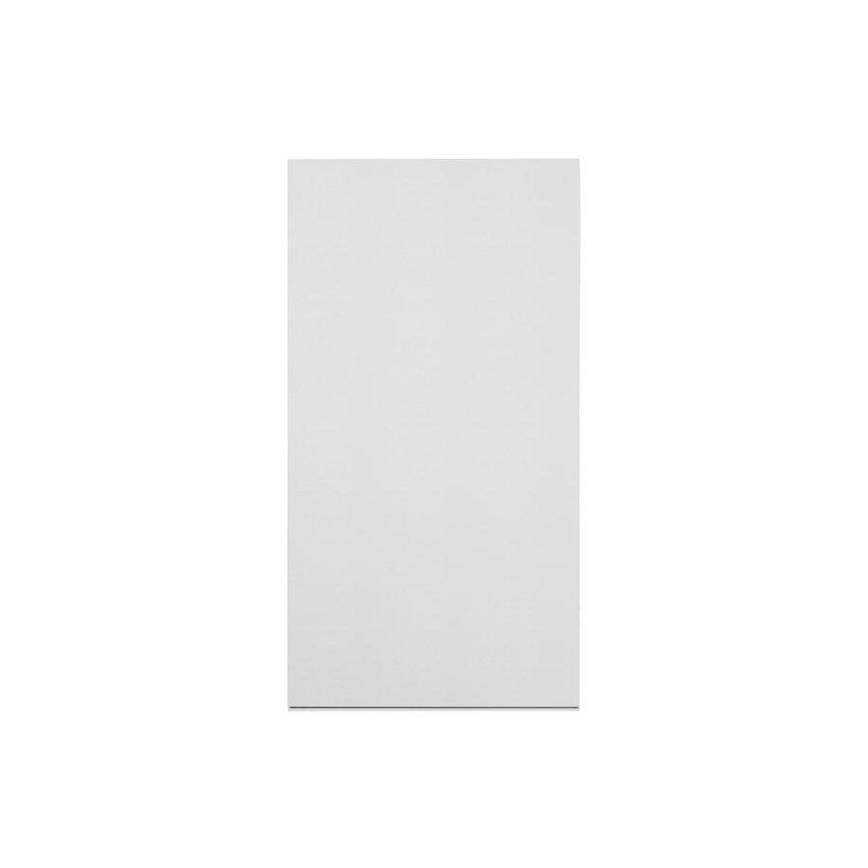 Hockley Super Matt White 750mm x 1400mm Tall Larder Door Shown from the Front as a Single Door