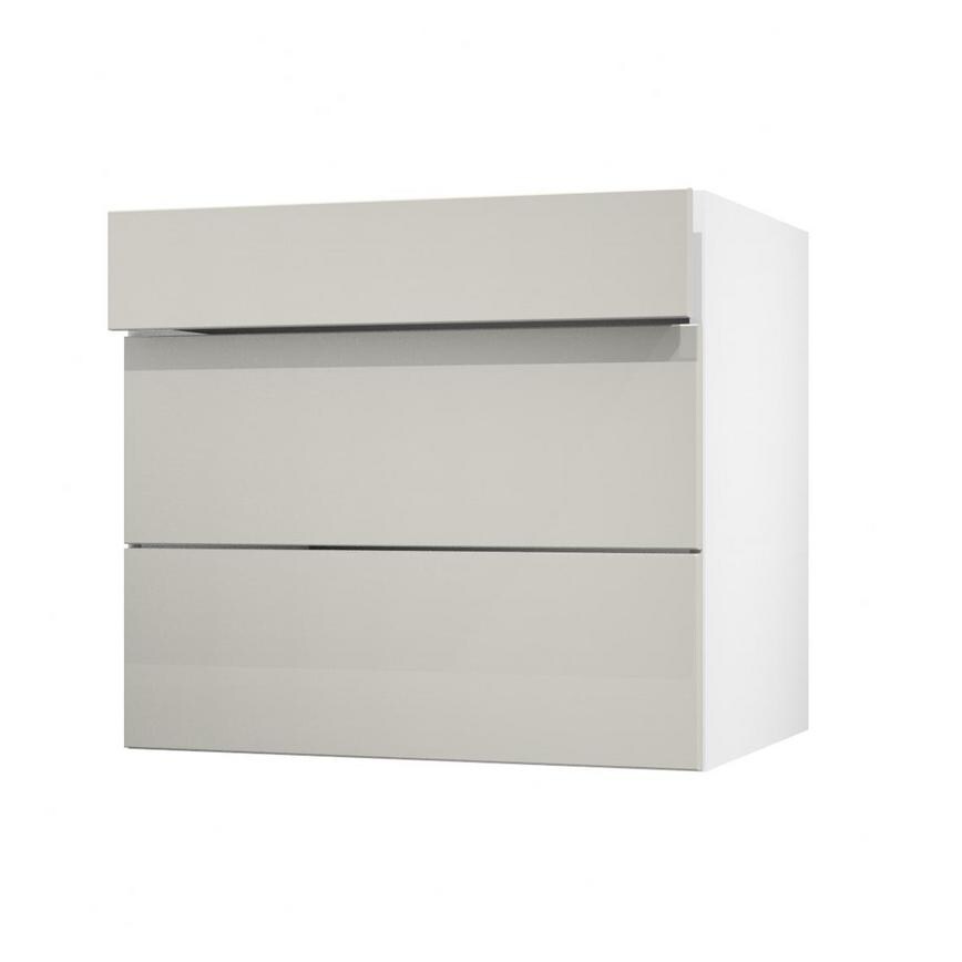 Hockley Super Matt Sandstone 800 Drawer Front Open
