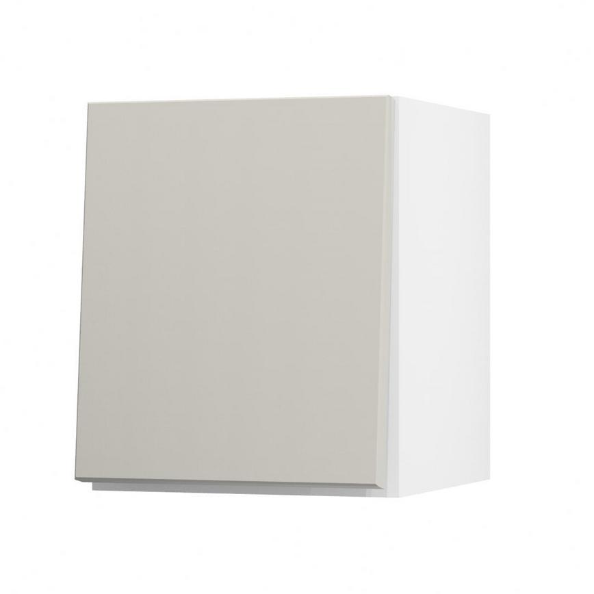 Hockley Mirror Gloss Sandstone 300 Half Height Door Open