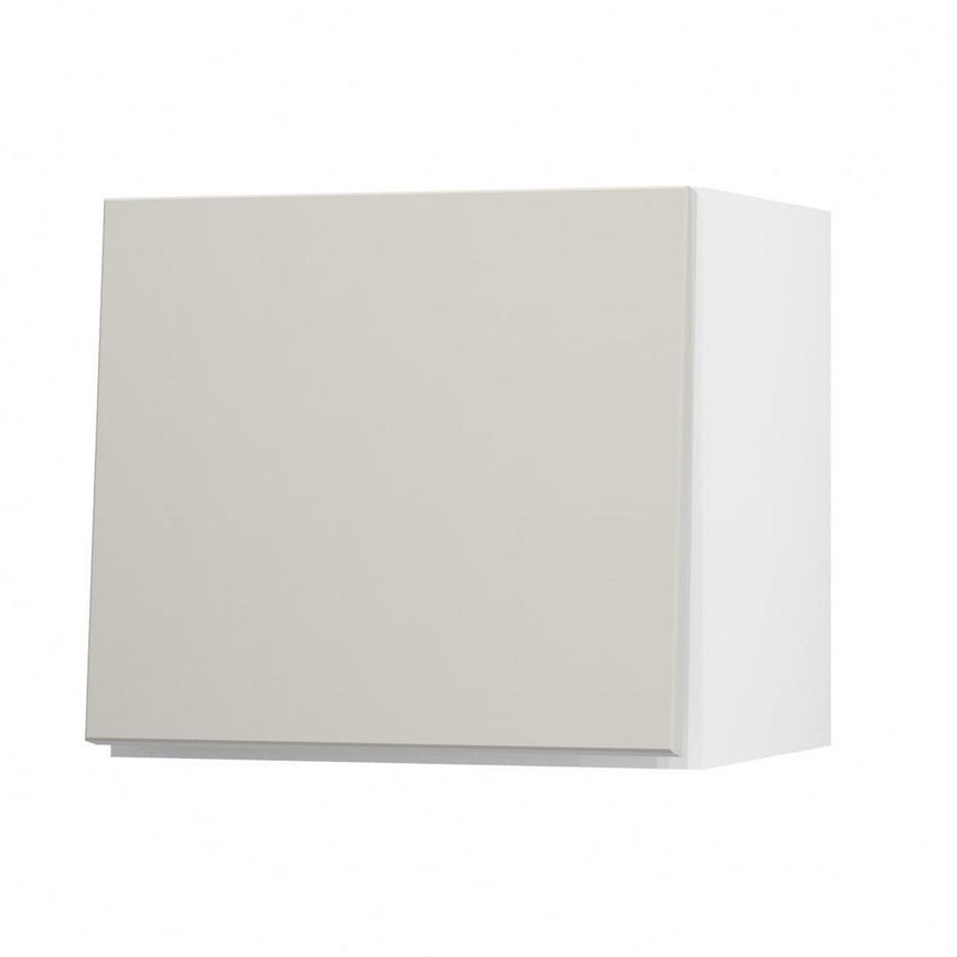 Hockley Mirror Gloss Sandstone 400 Half Height Door Open