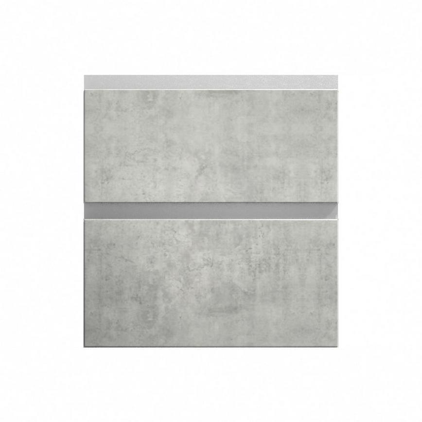 Hockley Concrete 700 Pan Drawer (342mm) Front