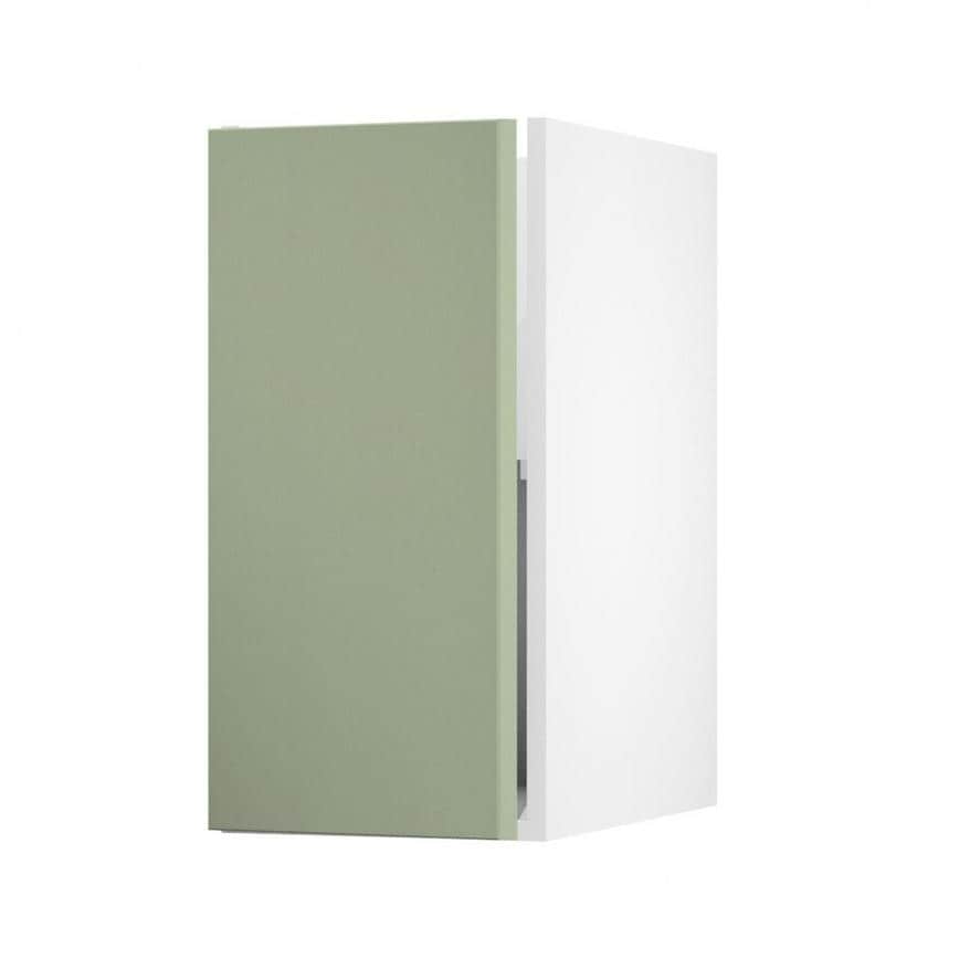 Hockley Super Matt Reed Green 350 Full Height Door Open