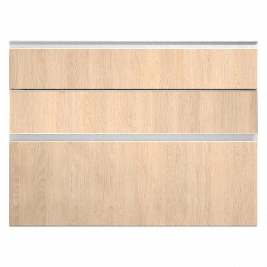 Hockley Textures Oak 1000 Drawer Frnt (170mm) Cut Out