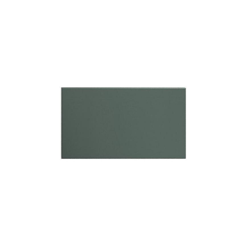 Hockley Super Matt Fir Green 400 Deep Drawer Door Cut Out