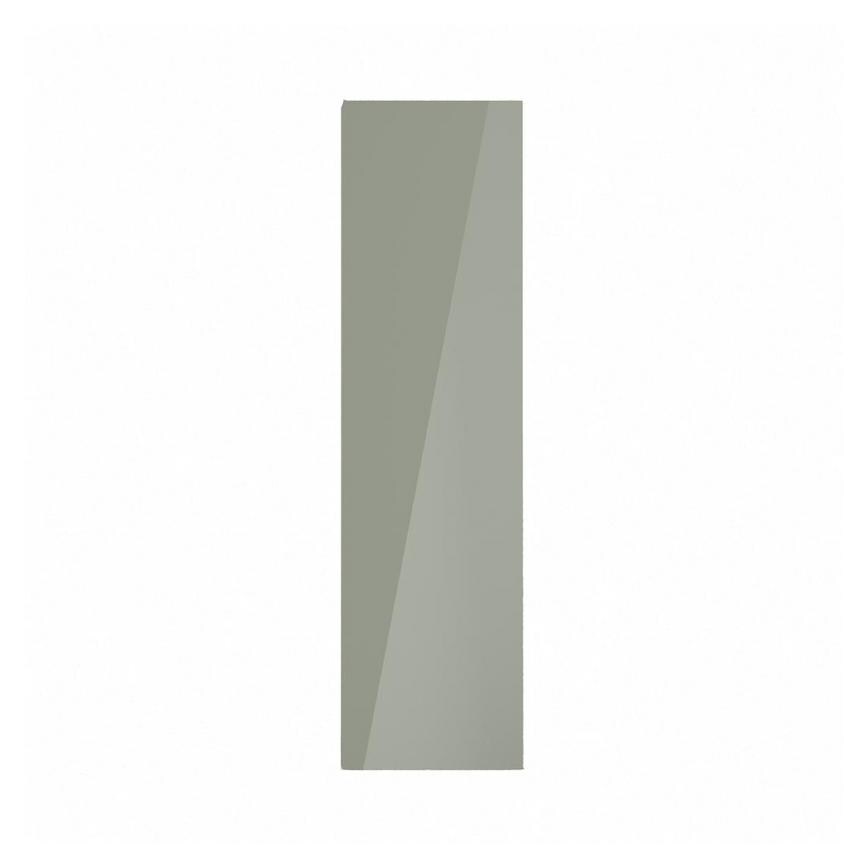 Hockley Mirror Gloss Reed Green 200mm x 720mm Full Height Door Shown Closed from the Front